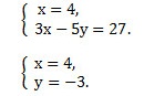 6.9.3. Решение систем линейных уравнений методом сложения. 